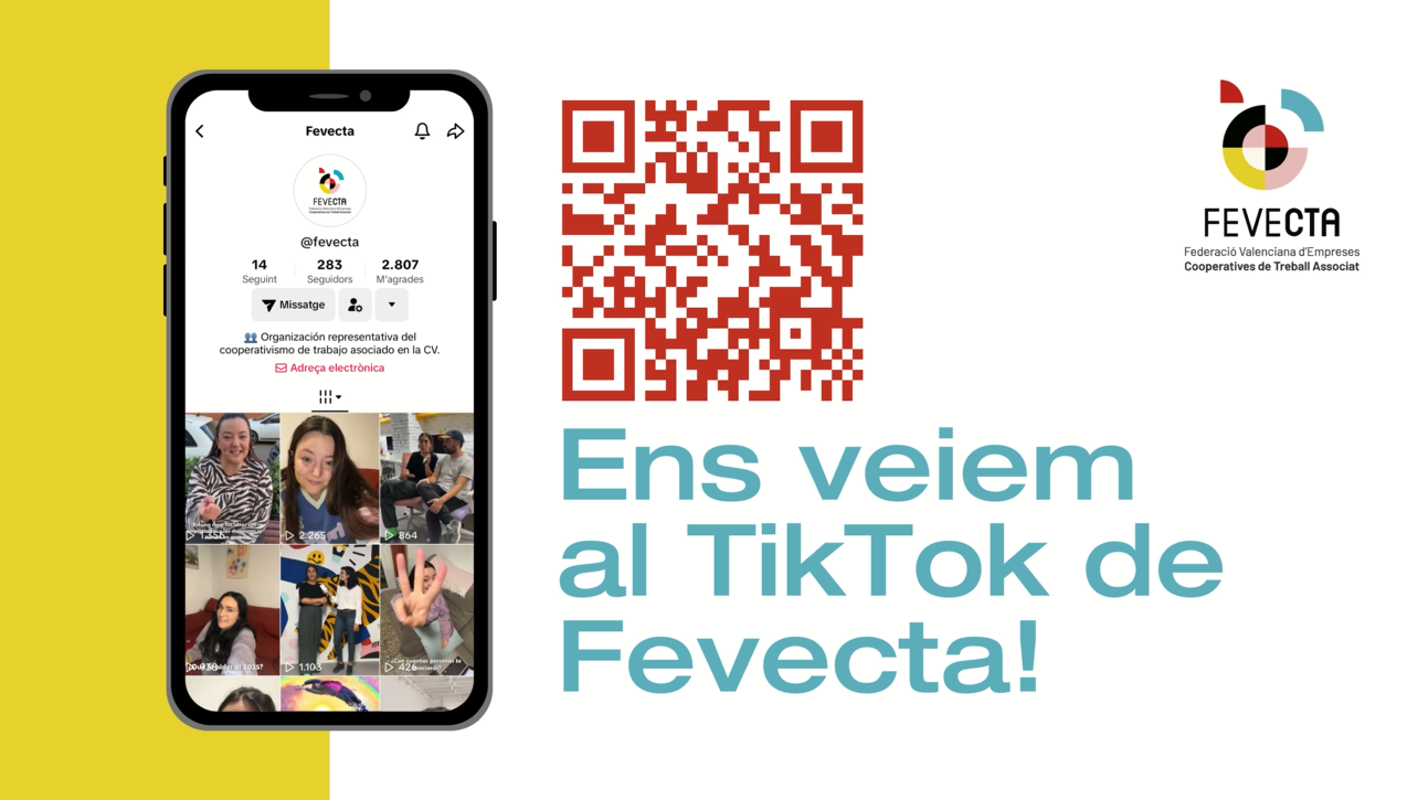 Encara no segueixes el TikTok de FEVECTA?